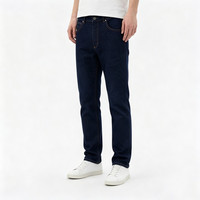Wrangler 男装牛仔裤男士休闲百搭裤子男款直筒裤 35  /30(W35L30)