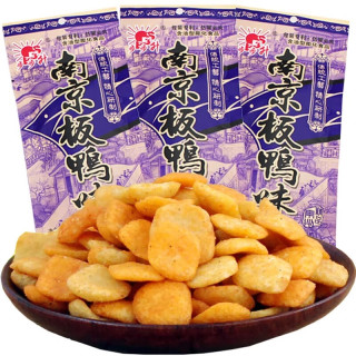 步步升 南京板鸭锅巴8090后童年怀旧追剧香脆解馋小零食袋装小吃休闲食品 （10包）南京板鸭