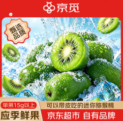 京觅 丹东软枣猕猴桃 净重2斤 15g以上水果奇异莓 源头直发