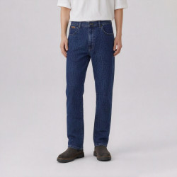 Wrangler 男式牛仔裤百搭时尚秋冬款牛仔裤 中蓝色
