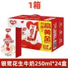 银鹭 新日期银鹭花生牛奶250ml*24盒整箱原味营养早餐饮品复合蛋白饮料