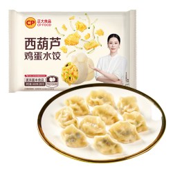 正大 猪肉饺子西葫芦鸡蛋水饺猪肉嫩笋水饺速冻水饺速食