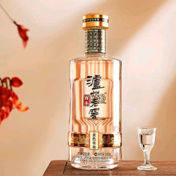 泸州老窖 百年窖龄 金色未来 52度 浓香型白酒 500ml*1瓶
