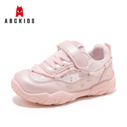 ABCKIDS 儿童魔术贴亮片舒适玛丽珍休闲鞋