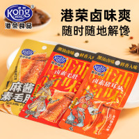 港荣 手撕面包 卤素毛肚猪耳朵麻酱小龙虾味 480g 袋装