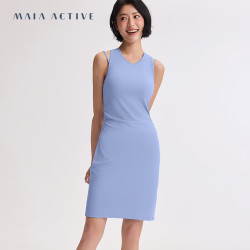 MAIA ACTIVE 薄云连衣裙瑜伽裙健身骑行连衣裙休闲圆领无袖