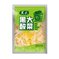 黑大 正宗东北酸菜丝 500g/袋