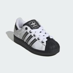 adidas Superstar 2 时尚时舒适百搭低帮系带儿童运动休闲鞋