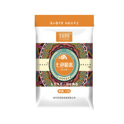 优福臻稻 东北糙米当季新米黑米红米五谷杂粮米膳食粗粮大米伴侣 七色糙米2.5kg*1袋
