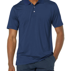 Brooks Brothers 高性能弹力短袖纯色Polo衫 蓝色 Small