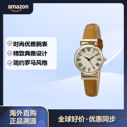 ANNE KLEIN 安妮克莱因（ANNE KLEIN） 安妮克莱因 女士罗马数字真皮石英手表