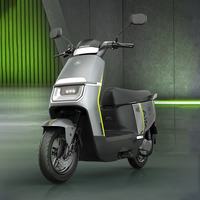 爱玛 领航官 72V22AH石墨烯电池 璀璨灰 电动摩托车