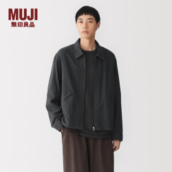 無印良品 MUJI 【法兰绒】拉链衬衫式夹克  26年秋季 AC24KC6A