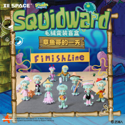 X11 章鱼哥的一天  系列毛绒盲盒玩具 （单盒）