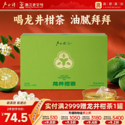 卢正浩 龙井柑茶小青柑袋泡冷泡茶叶绿茶自己喝80g