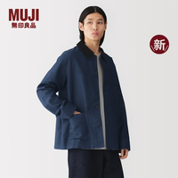 無印良品 MUJI 木棉混灯芯绒领夹克 26年秋季新品 AD0Y6C6A