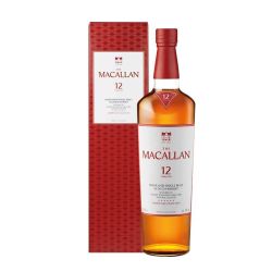 麦卡伦 新版) MACALLAN/麦卡伦12年雪莉桶700ml 苏格兰威士忌海外版有码