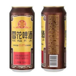 雪花 沈阳老雪500mlx12罐