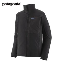 Patagonia 男士户外R2抓绒衣透气保暖抓绒夹克开衫外套TechFace 83627 BLK 抓绒摩擦易起球浮绒 S 164/175(CM)  60/69(KG)