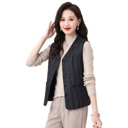 鸭鸭羽绒服 鸭鸭轻薄羽绒服女短款2025冬季新款时尚高级修身流行防寒马甲外套