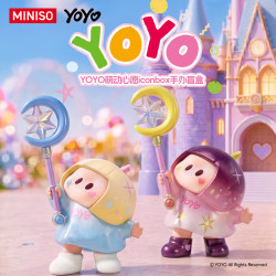 名创优品 YOYO萌动心愿icon box手办盲盒 2盒