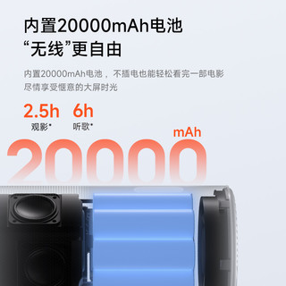 极米Play 6 户外全能套装 投影仪便携家庭影院 1080P云台投影 哈曼卡顿音响