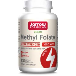 Jarrow FORMULAS 叶酸胶囊 1000mcg 100粒