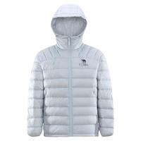骆驼 黑钻轻羽轻薄排骨羽绒服