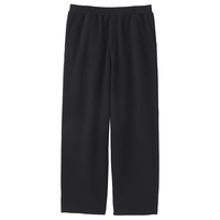無印良品 MUJI AB1S9A6A 双层织宽版裤 黑色 L