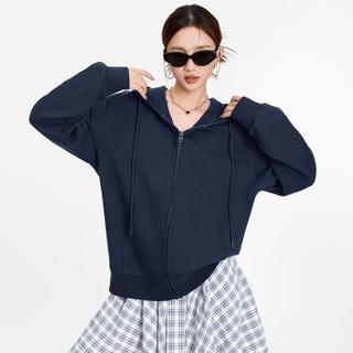 i.t it fingercroxx重磅外套女春秋莱赛尔天丝高端卫衣