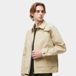 LACOSTE 法国鳄鱼男装秋季日常通勤时尚舒适百搭经典潮流简约夹克外套