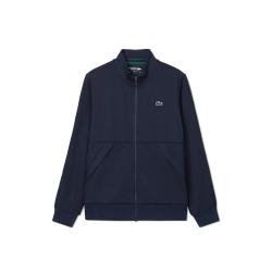 LACOSTE 法国鳄鱼男装春秋时尚百搭立领拉链开衫卫衣外套潮流百搭男式卫衣