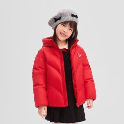 波司登 奥莱冬潮流时尚新年小翅膀轻暖儿童羽绒服