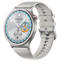 vivo WATCH 6 蓝牙版 智能手表 45mm 月光 氟橡胶表带