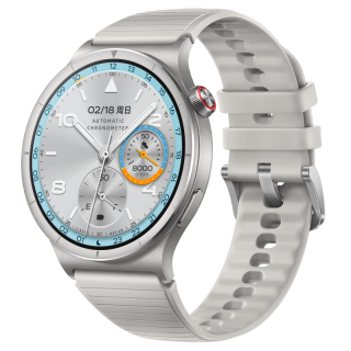 vivo WATCH 6 蓝牙版 月光 蓝宝石玻璃表镜 超轻薄表体 进阶跑骑指导 运动手表 智能手表