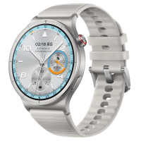 vivo WATCH 6 eSIM版 智能手表 45mm 月光 氟橡胶表带