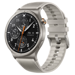 vivo WATCH 6 eSIM版 智能手表 45mm 原色 氟橡胶表带