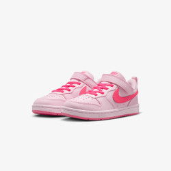NIKE COURT BOROUGH 魔术贴易穿脱 19cm 儿童运动鞋