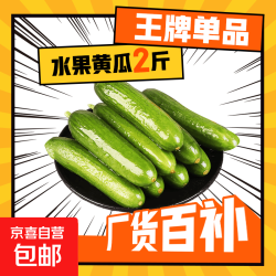 寿光蔬菜 水果黄瓜无刺减肥好搭配可即食生鲜蔬菜 寿光水果黄瓜 1.7斤 净重
