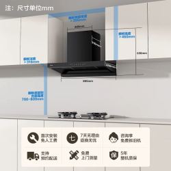 海尔 麦浪系列 CXW-358-ET936SUD 变频顶吸式油烟机 包安装/拆旧