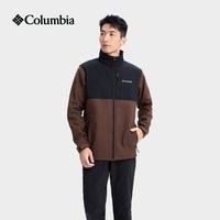 Columbia 都市户外男子拒水防风徒步内里抓绒保暖软壳衣外套WE6044