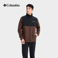 Columbia 都市户外男子拒水防风徒步内里抓绒保暖软壳衣外套WE6044