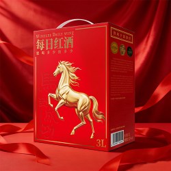 干露 马年限定 精选红葡萄酒 3L*1瓶