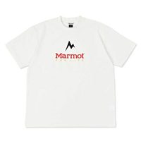 Marmot 日本直邮Marmot男士半袖T恤 [MTSS25MST061] 白色户外速干短袖