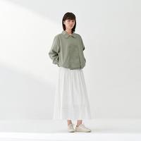 無印良品 MUJI 无印良品 IDEE 女式 斜纹 双排扣夹克 女外套女装上衣女款秋季
