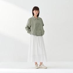 無印良品 MUJI 无印良品 IDEE 女式 斜纹 双排扣夹克 女外套女装上衣女款秋季