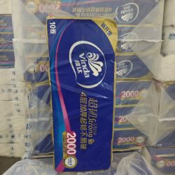 维达 超韧卷纸4层加厚2000g无芯厕纸卫生纸大卷纸巾家用实惠提装S