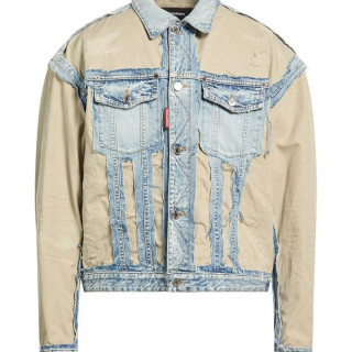 DSQUARED2 Denim jacket d2伊拉克战损风夹克