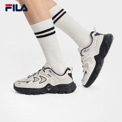 FILA 官方掠夺者3复古跑鞋女鞋冬季新款运动鞋厚底休闲鞋