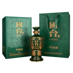 国台 青铜纪53度 酱香型白酒 500mL 礼盒装(整箱送礼具)